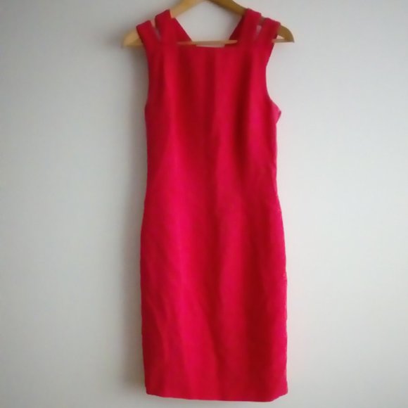 BOSS Compact Crepe Sheath Dress Daphine - Picture 4 of 6